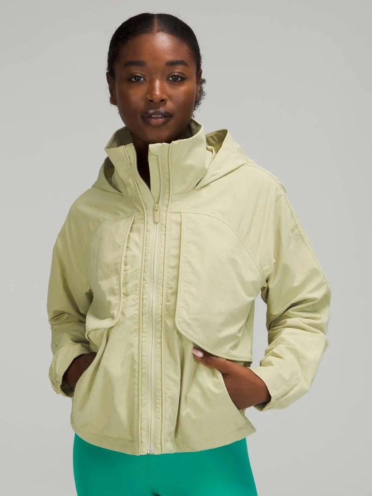 Lululemon Dew Green Always Effortless Hooded Jacket | 6